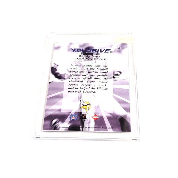 1999 Collector's Edge Fury Xplosive #13 Randy Moss Minnesota Vikings - Picture 2 of 3